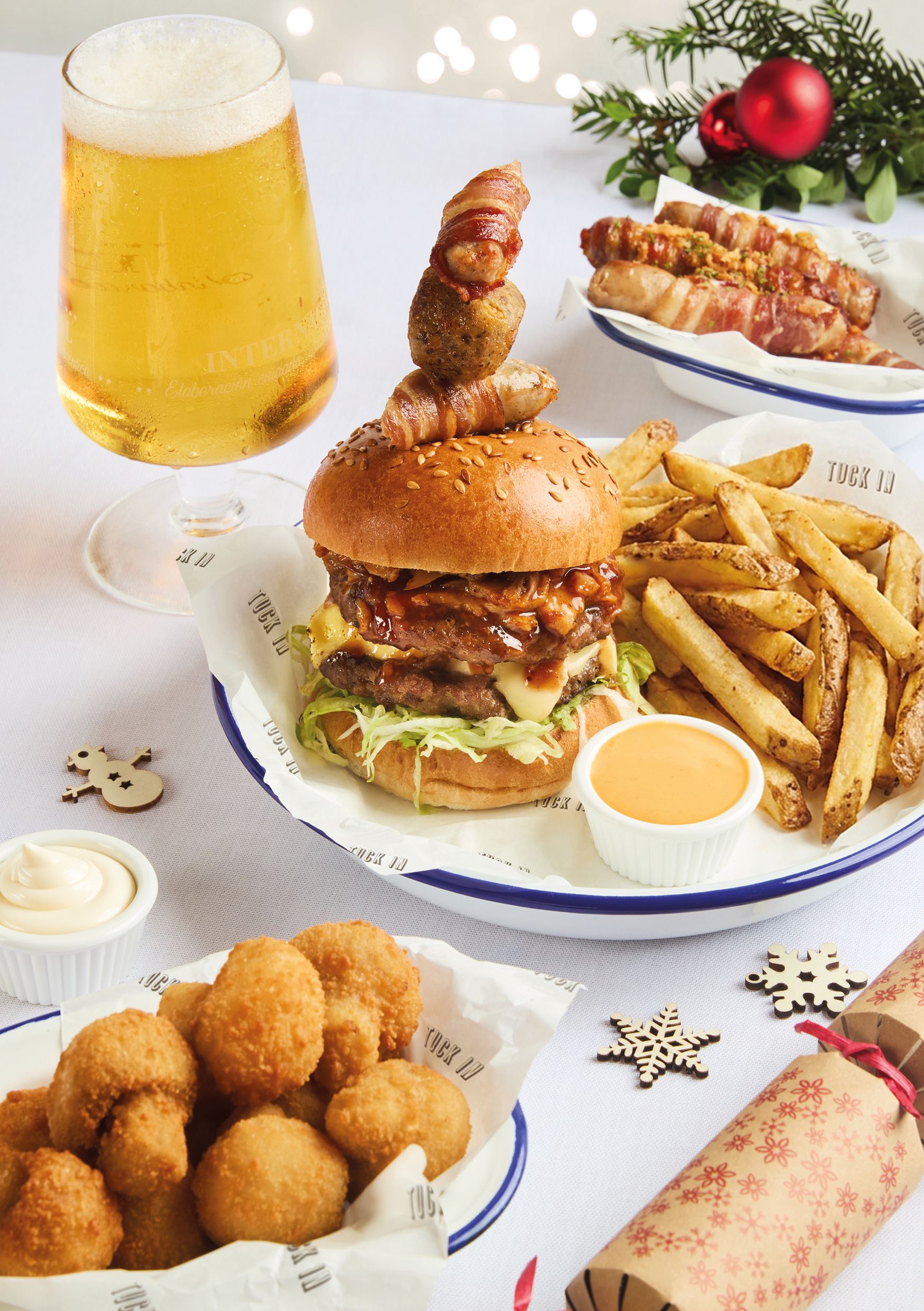 Festive Lunch & Dinner at The Queens Head Inn in Mold